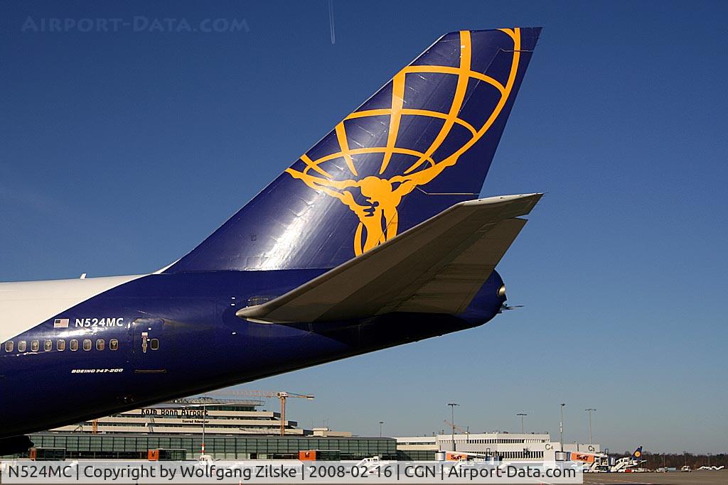 N524MC, 1980 Boeing 747-2D7B C/N 21784, Atlas tail