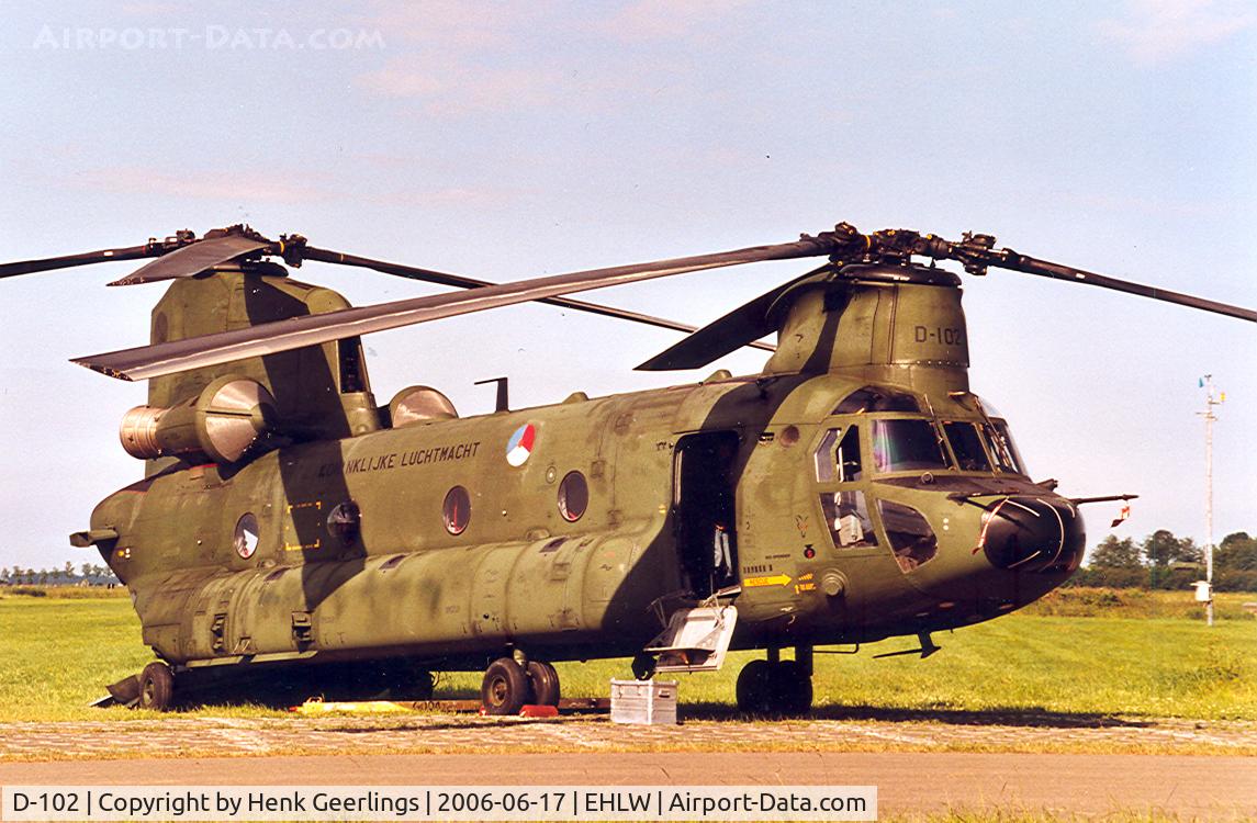 D-102, Boeing CH-47D Chinook C/N M.4102, Dutch AF Open House , Leeuwarden AFB - 2006