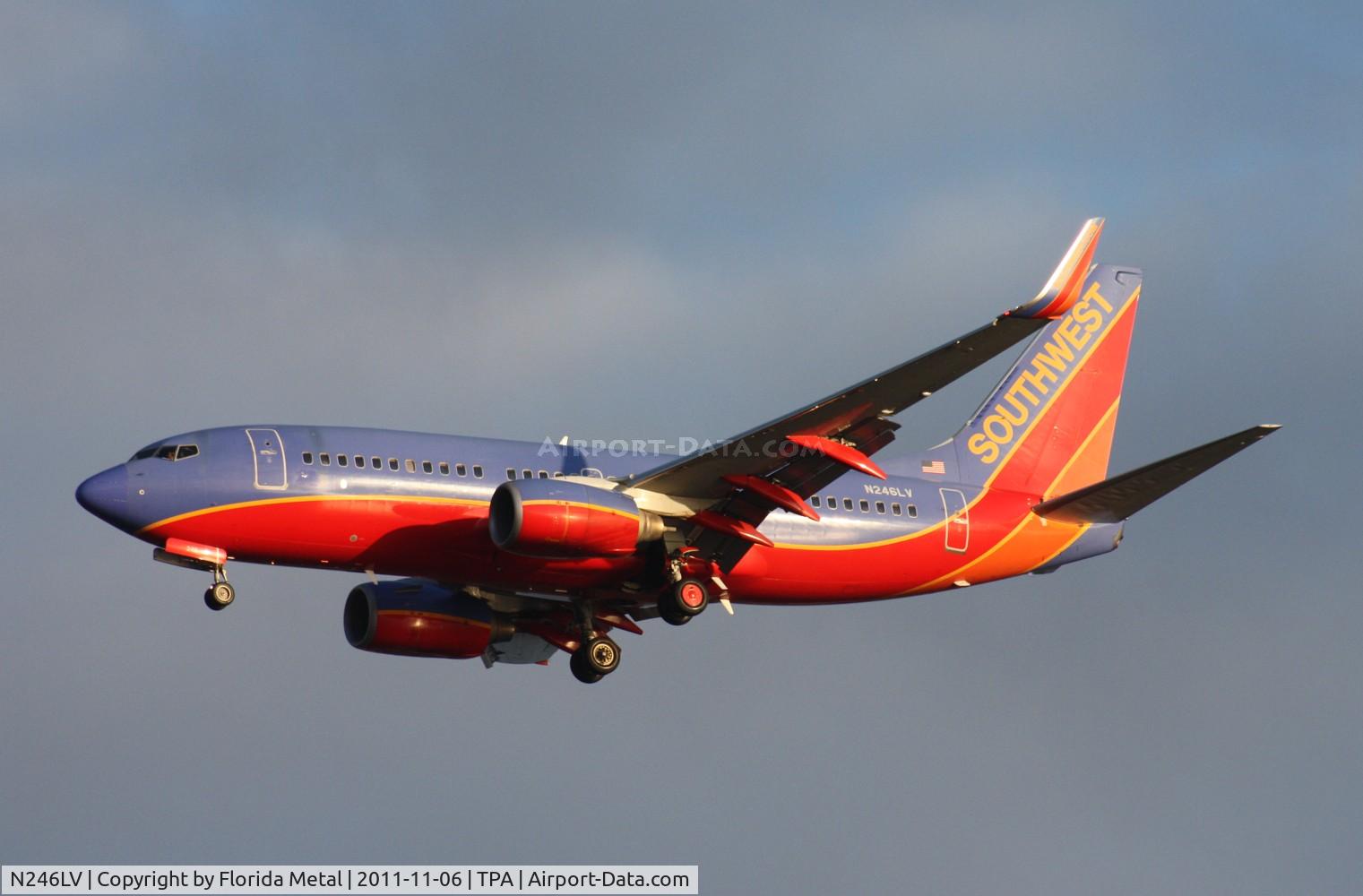 N246LV, 2006 Boeing 737-7H4 C/N 32507, Southwest 737