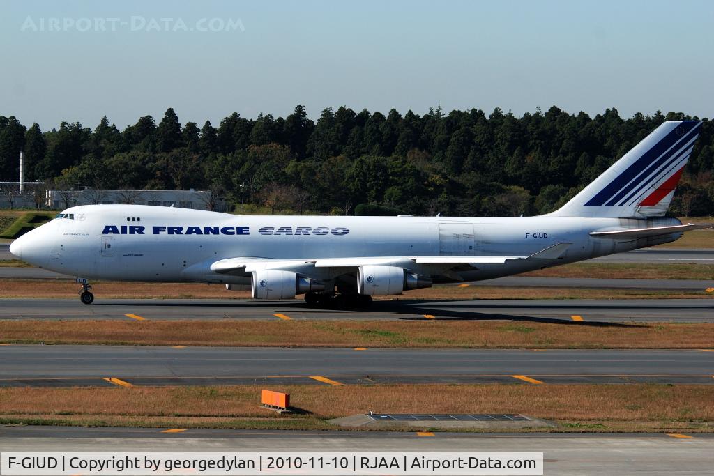 F-GIUD, 2004 Boeing 747-428F/ER/SCD C/N 32870, cargo from CDG