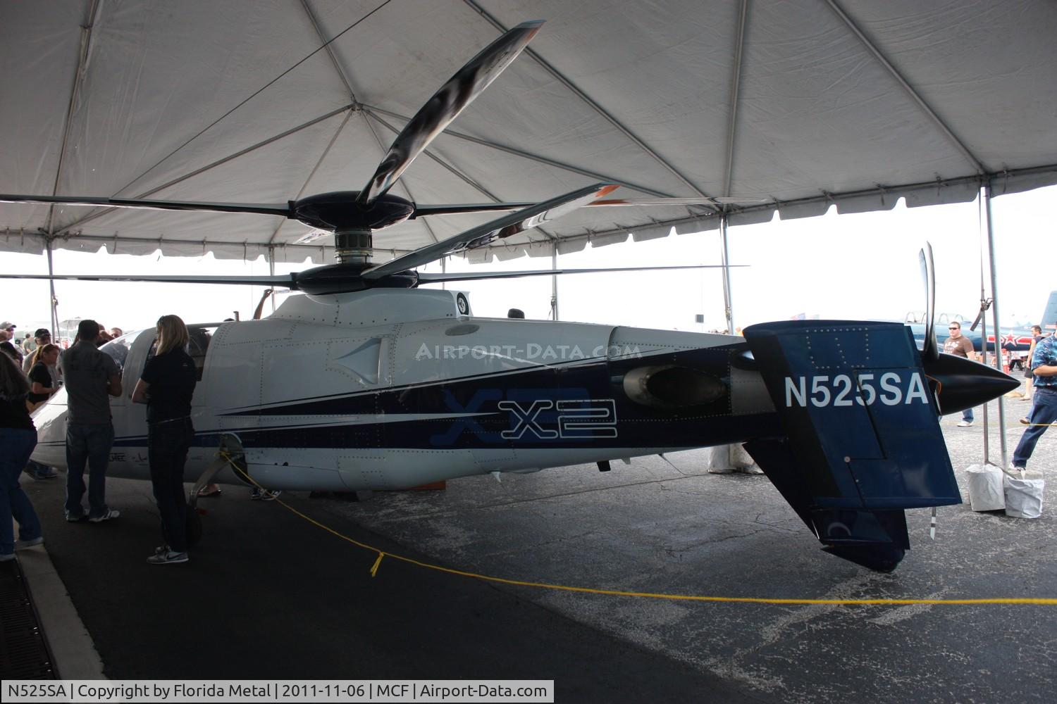 N525SA, 2008 Schweizer SHM-41A C/N 0001, Sikorsky X2