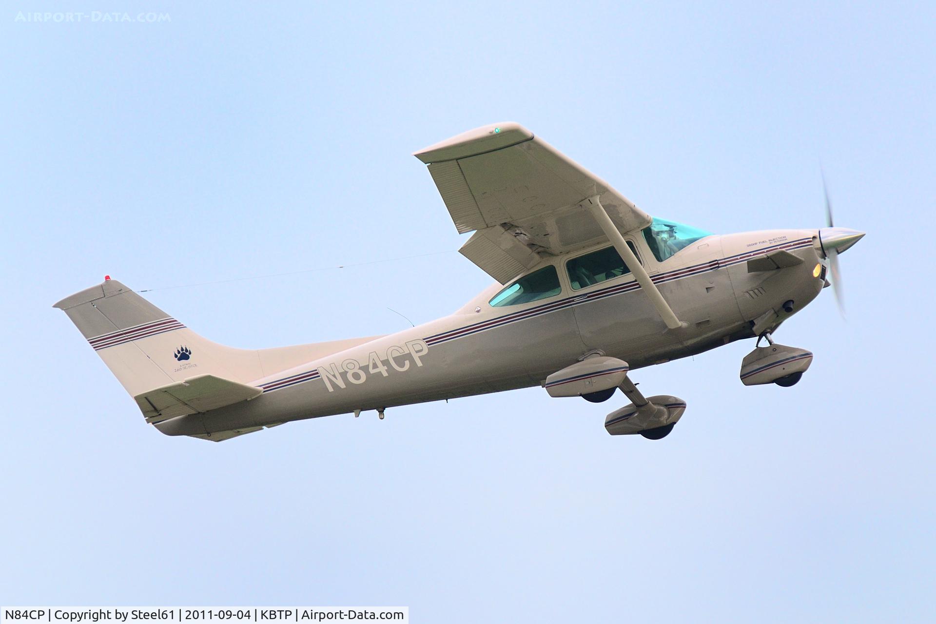 N84CP, 1979 Cessna 182Q Skylane C/N 18267422, Departing Runway 8