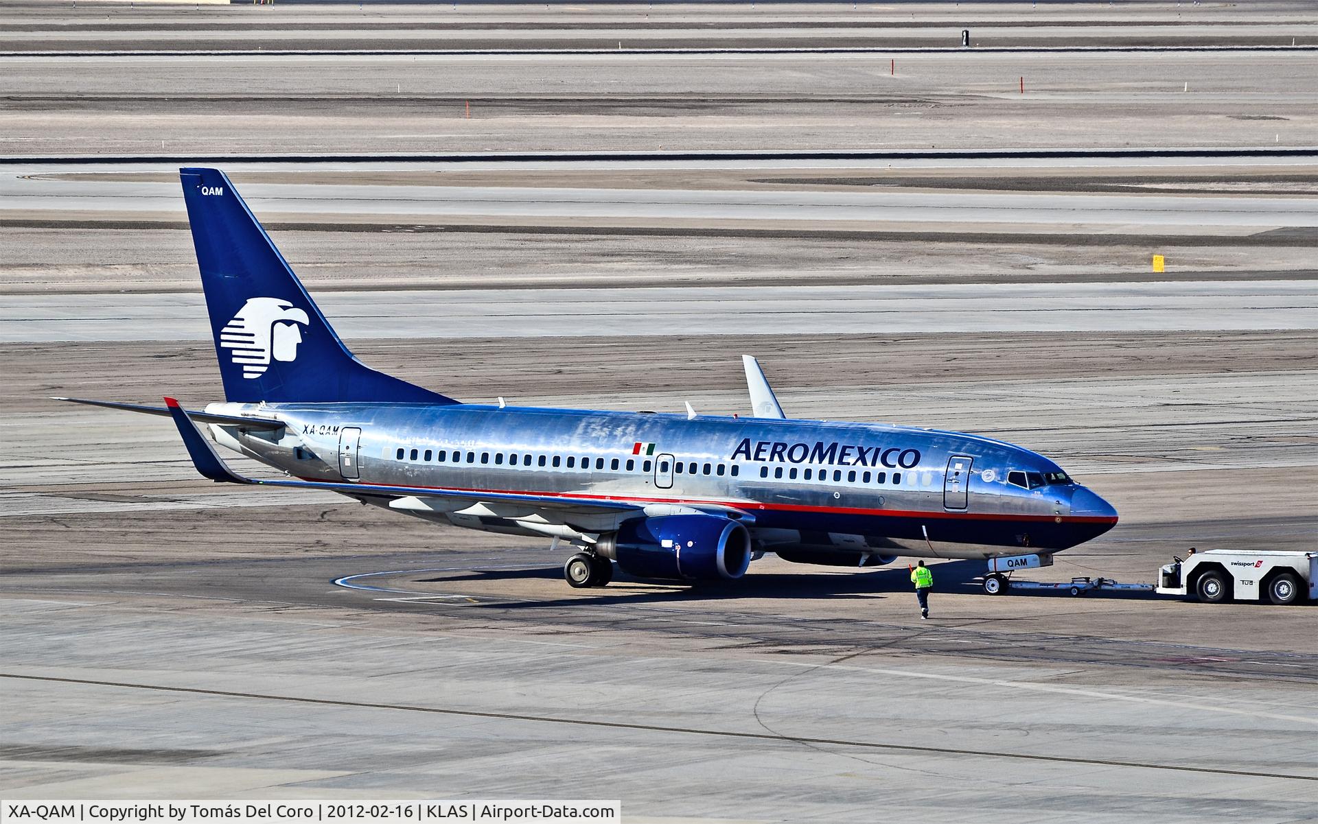 XA-QAM, 2005 Boeing 737-752 C/N 34294, XA-QAM AeroMexico Boeing 737-752 (cn 34294/1761)

- Las Vegas - McCarran International (LAS / KLAS)
USA - Nevada, February 16, 2012
Photo: Tomás Del Coro