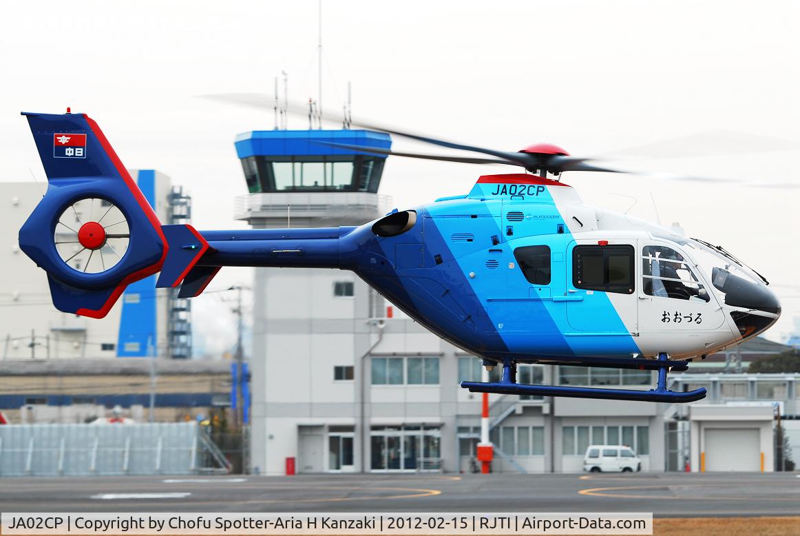 JA02CP, 2002 Eurocopter EC-135P-2 C/N 0247, NikonD200+TAMRON SP AF 70-200mm F/2.8 Di LD [IF]