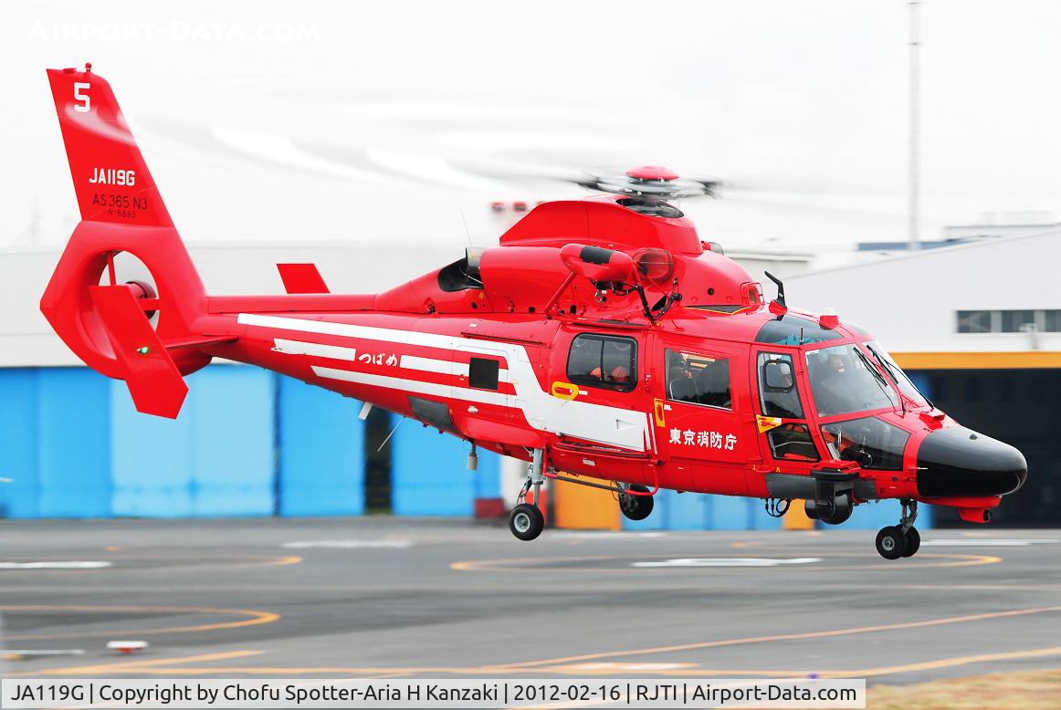 JA119G, 2009 Eurocopter AS-365N-3 Dauphin 2 C/N 6893, NikonD200+TAMRON SP AF 70-200mm F/2.8 Di LD [IF]