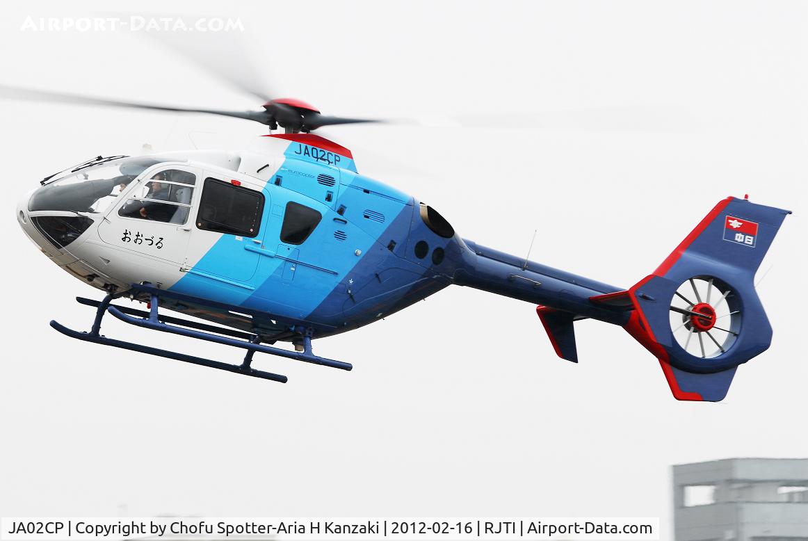 JA02CP, 2002 Eurocopter EC-135P-2 C/N 0247, NikonD200+TAMRON SP AF 70-200mm F/2.8 Di LD [IF]