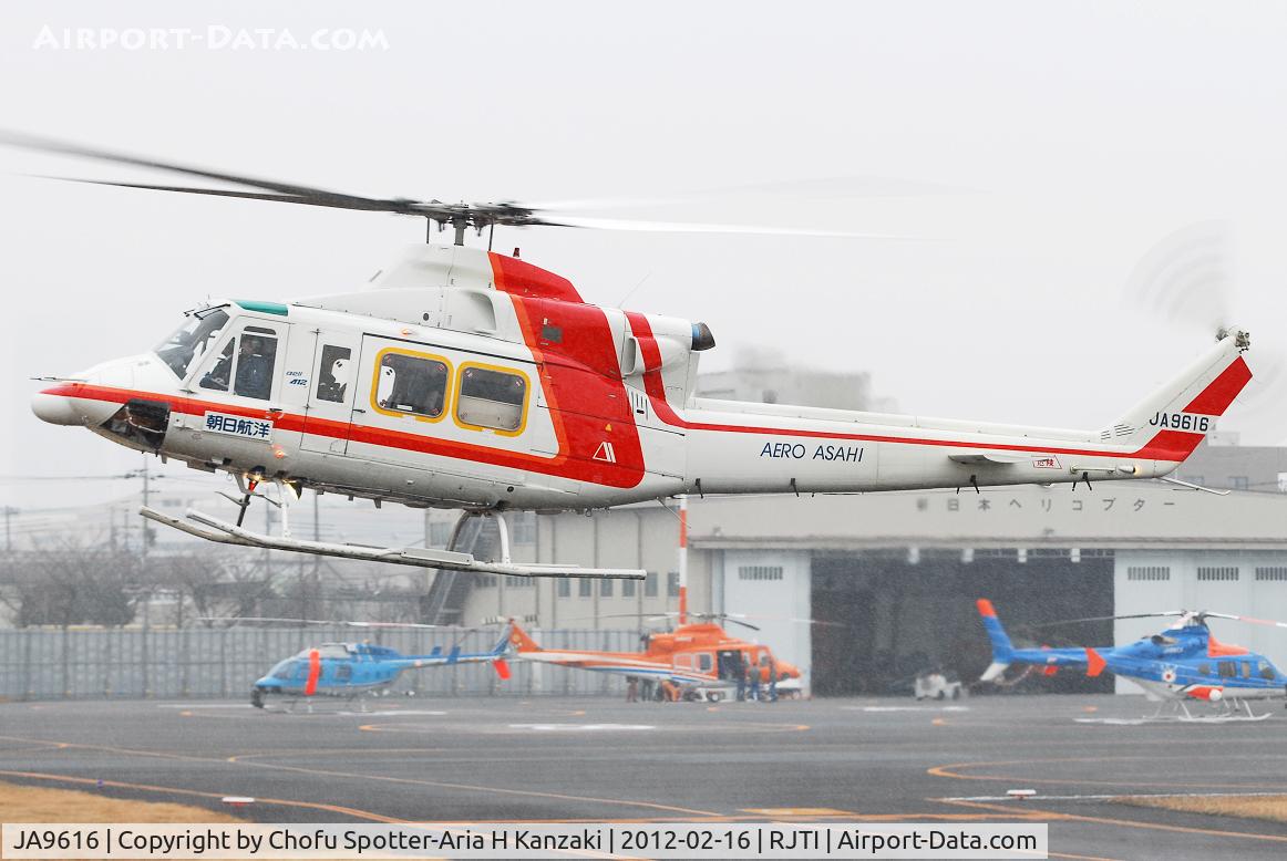 JA9616, Bell 412 C/N 33109, NikonD200+TAMRON SP AF 70-200mm F/2.8 Di LD [IF]