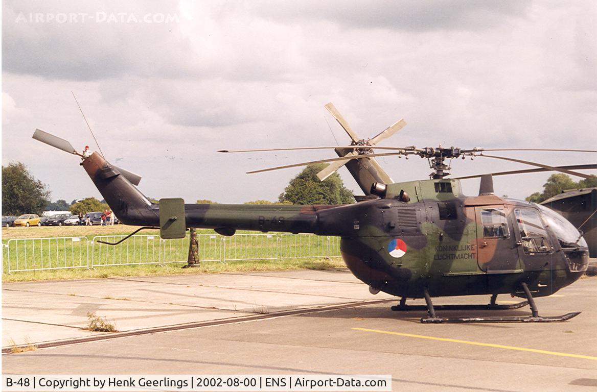 B-48, MBB Bo-105CB C/N S-248, Dutch AF Open House at Twente AB
