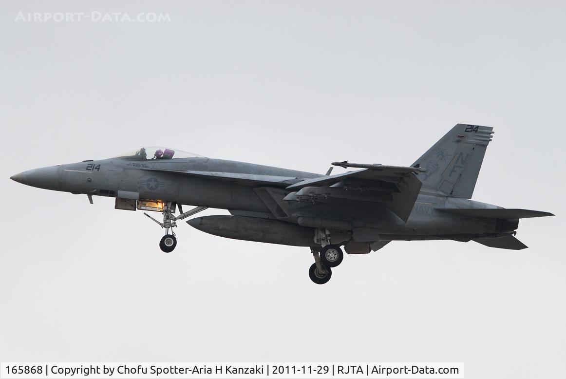 165868, Boeing F/A-18E Super Hornet C/N E044, NikonD200+TAMRON AF 200-500mm F/5-6.3 LD IF