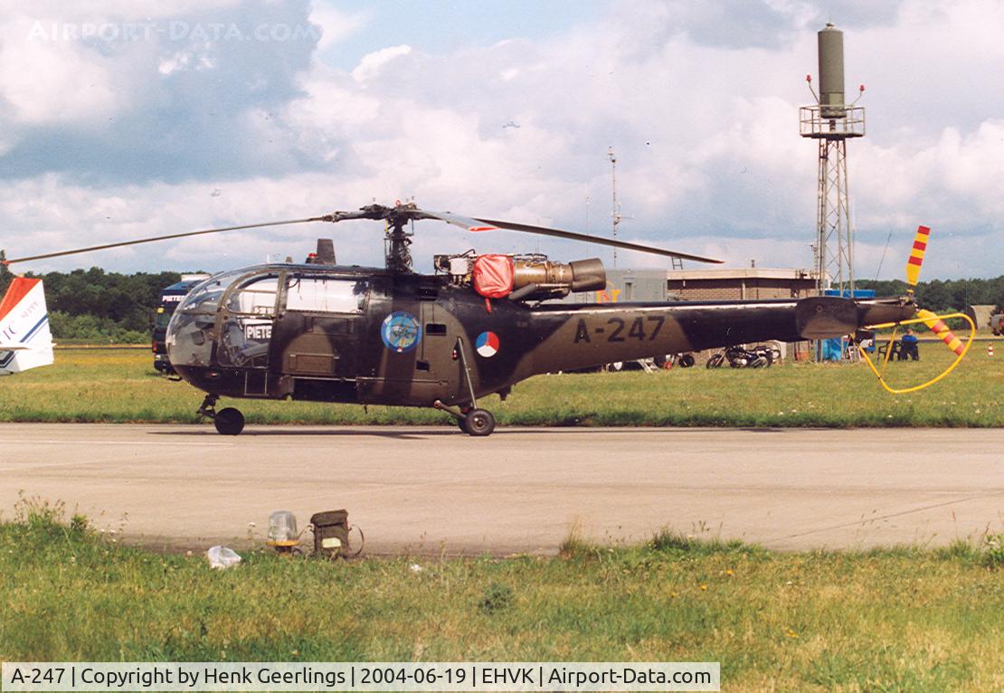 A-247, Aérospatiale SA-316B Alouette III C/N 1247, Dutch AF Open House at Volkel AB