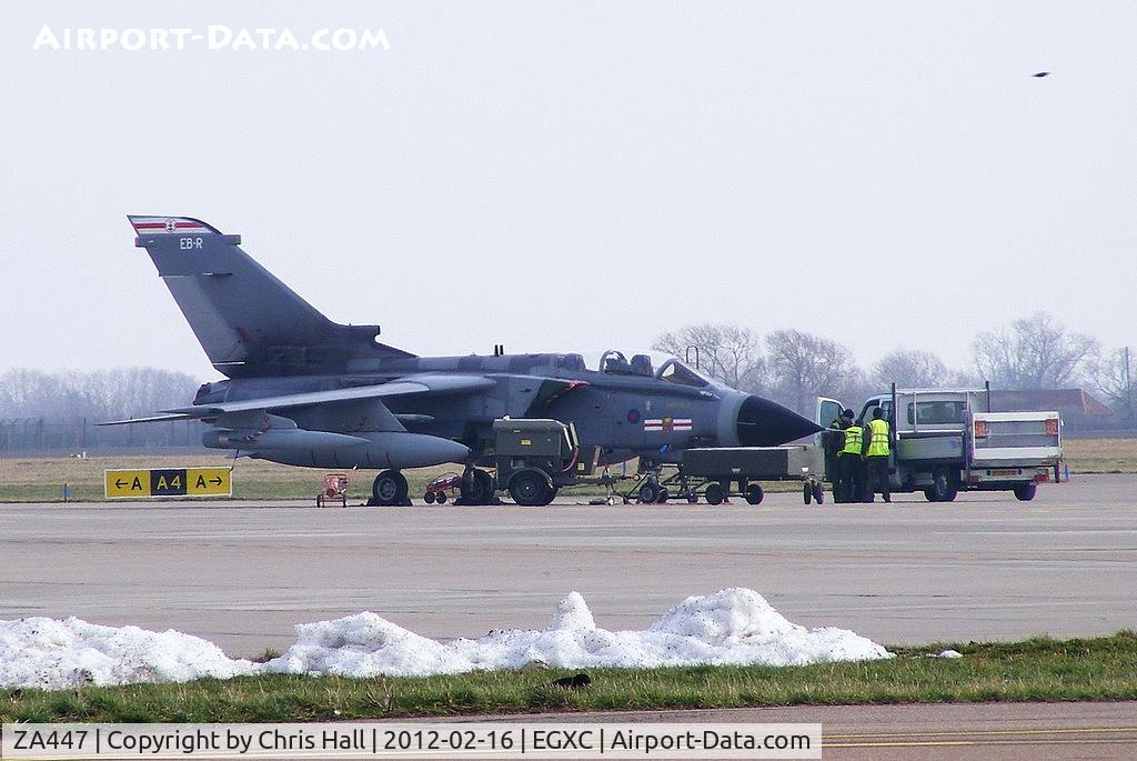 ZA447, 1983 Panavia Tornado GR.4 C/N 235/BS077/3113, No. 41 (Test and Evaluation) Squadron based at RAF Coningsby