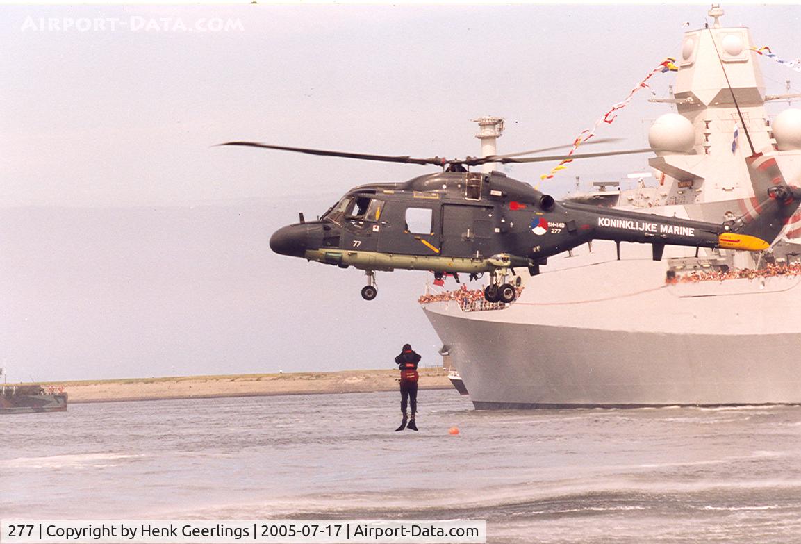 277, Westland SH-14D Lynx C/N 194, Navy Day at Den Helder Navy Yard 2005