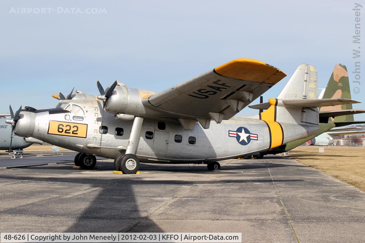 48-626, 1948 Northrop YC-125B Raider C/N 2510, Displayed outdoors at the USAF Museum