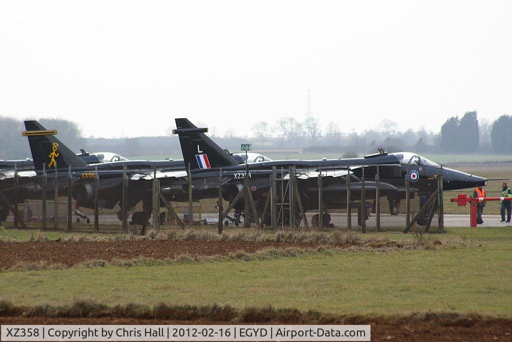 XZ358, 1976 Sepecat Jaguar GR.1A C/N S.125, DCAE Jaguar's at RAF Cranwell