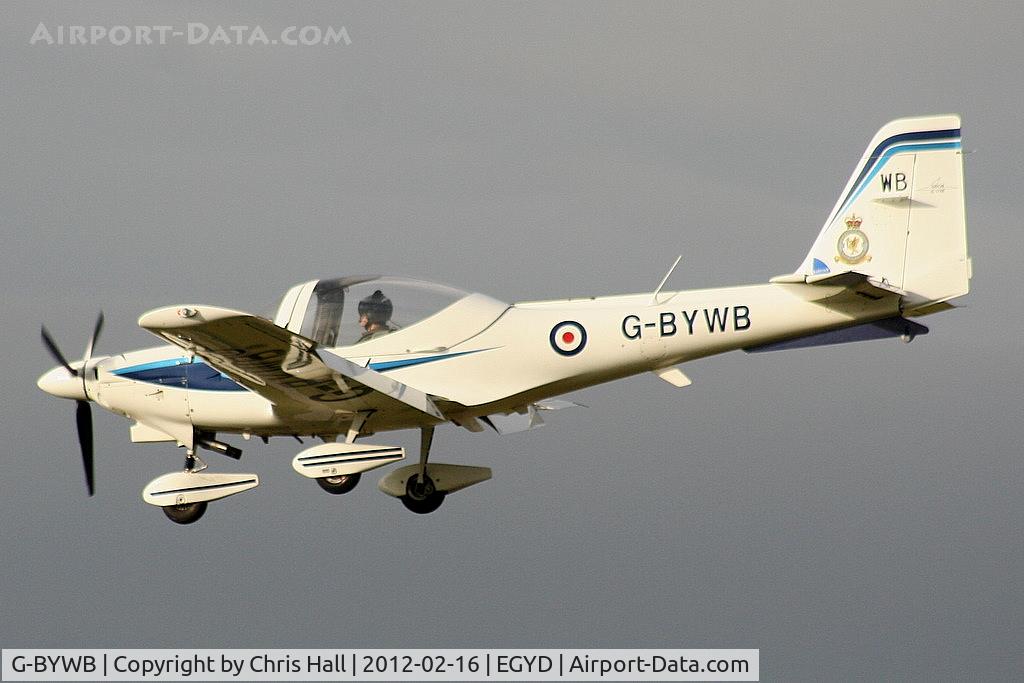 G-BYWB, 2000 Grob G-115E Tutor T1 C/N 82137/E, 16(R) Sqn of the Elementary Flying Training School based at RAF Cranwell