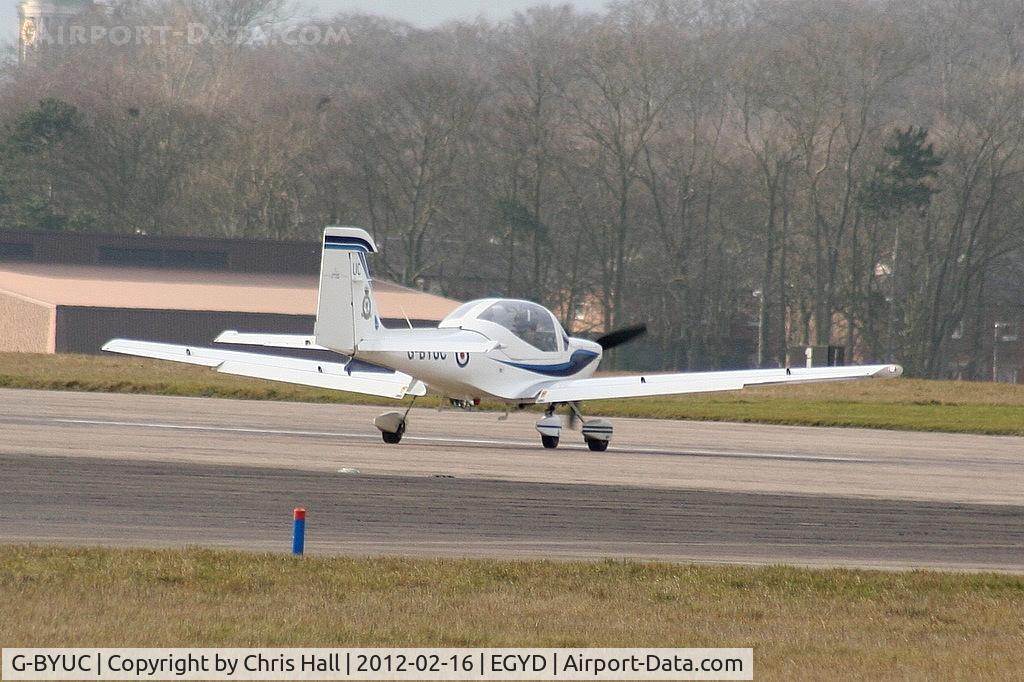 G-BYUC, 1999 Grob G-115E Tutor T1 C/N 82088/E, 16(R) Sqn of the Elementary Flying Training School based at RAF Cranwell