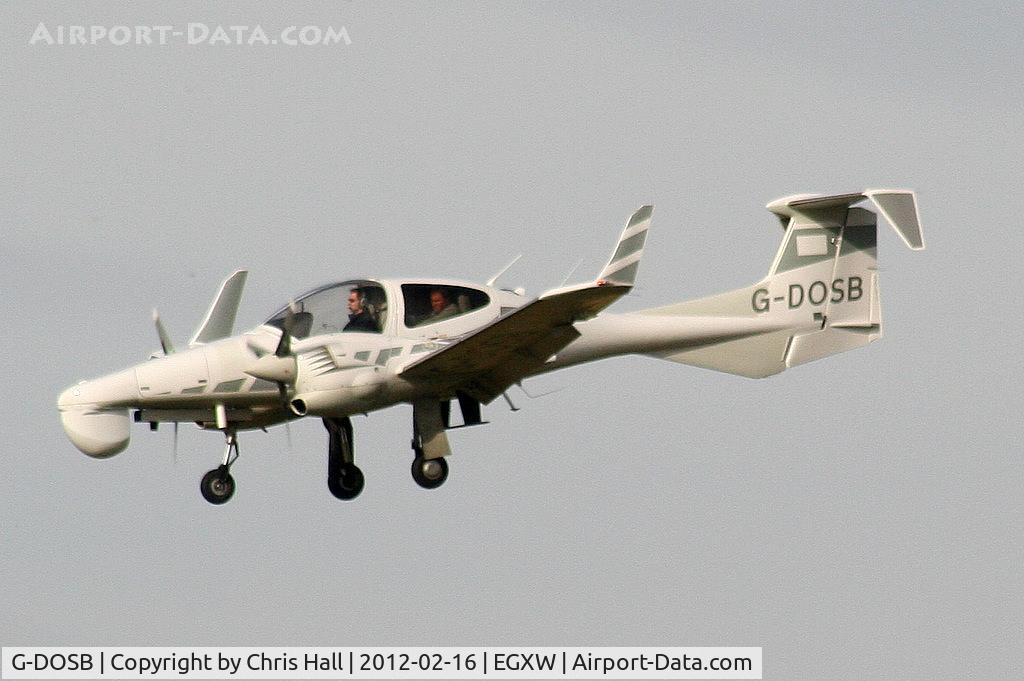 G-DOSB, 2008 Diamond DA-42MPP Twin Star C/N 42.328, operated by the MOD from 07/11/2008 until 21/07/2009 as ZA180 while on ops in the Middle East then returned back to the civil register