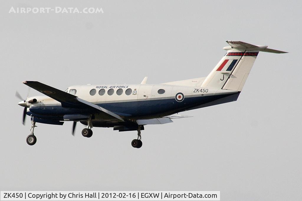 ZK450, 2003 Raytheon B200 King Air C/N BB-1829, RAF 3FTS / 45(R) Sqn based at RAF Cranwell