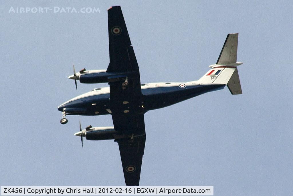 ZK456, 2003 Raytheon B200 King Air C/N BB-1837, RAF 3FTS / 45(R) Sqn based at RAF Cranwell