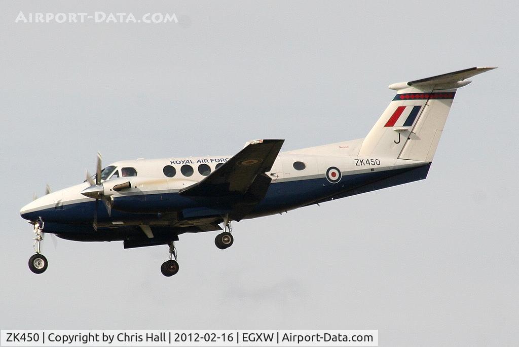 ZK450, 2003 Raytheon B200 King Air C/N BB-1829, RAF 3FTS / 45(R) Sqn based at RAF Cranwell