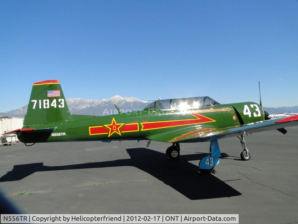 N556TR, 1968 Nanchang CJ-6A C/N 2432060, Parked on the south side