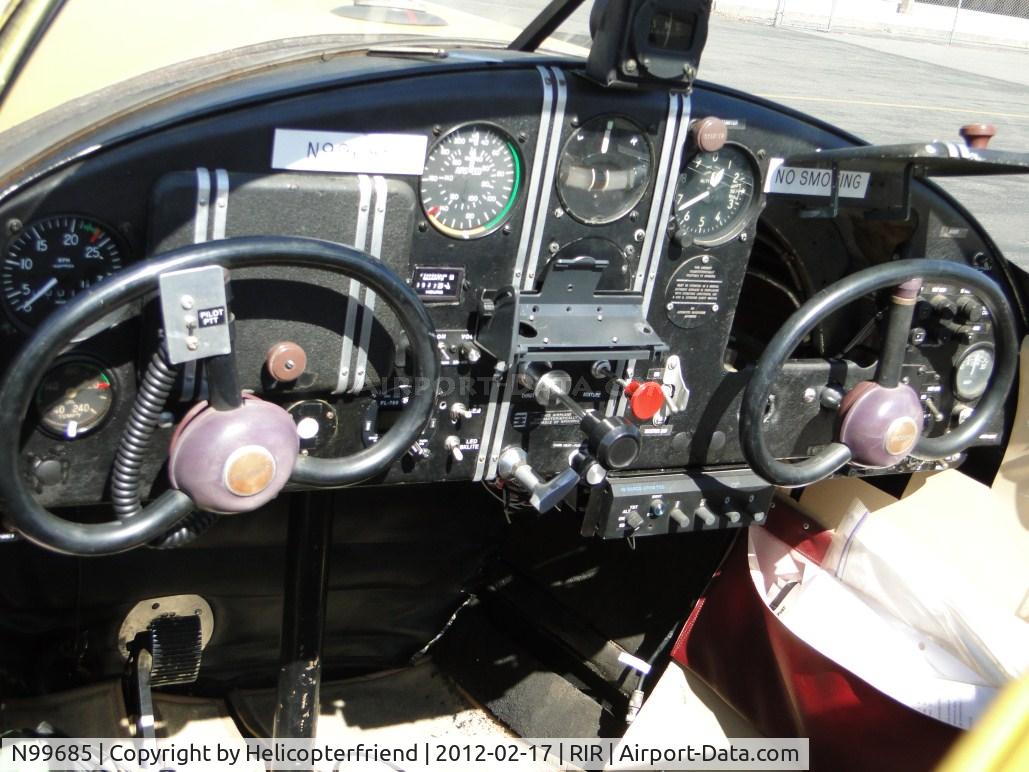 N99685, 1946 Erco 415C Ercoupe C/N 2308, Cockpit area