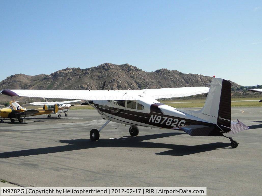 N9782G, 1972 Cessna 180H Skywagon C/N 18052282, Parked