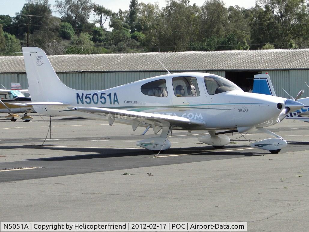 N5051A, 2004 Cirrus SR20 C/N 1419, Parked in transient parking