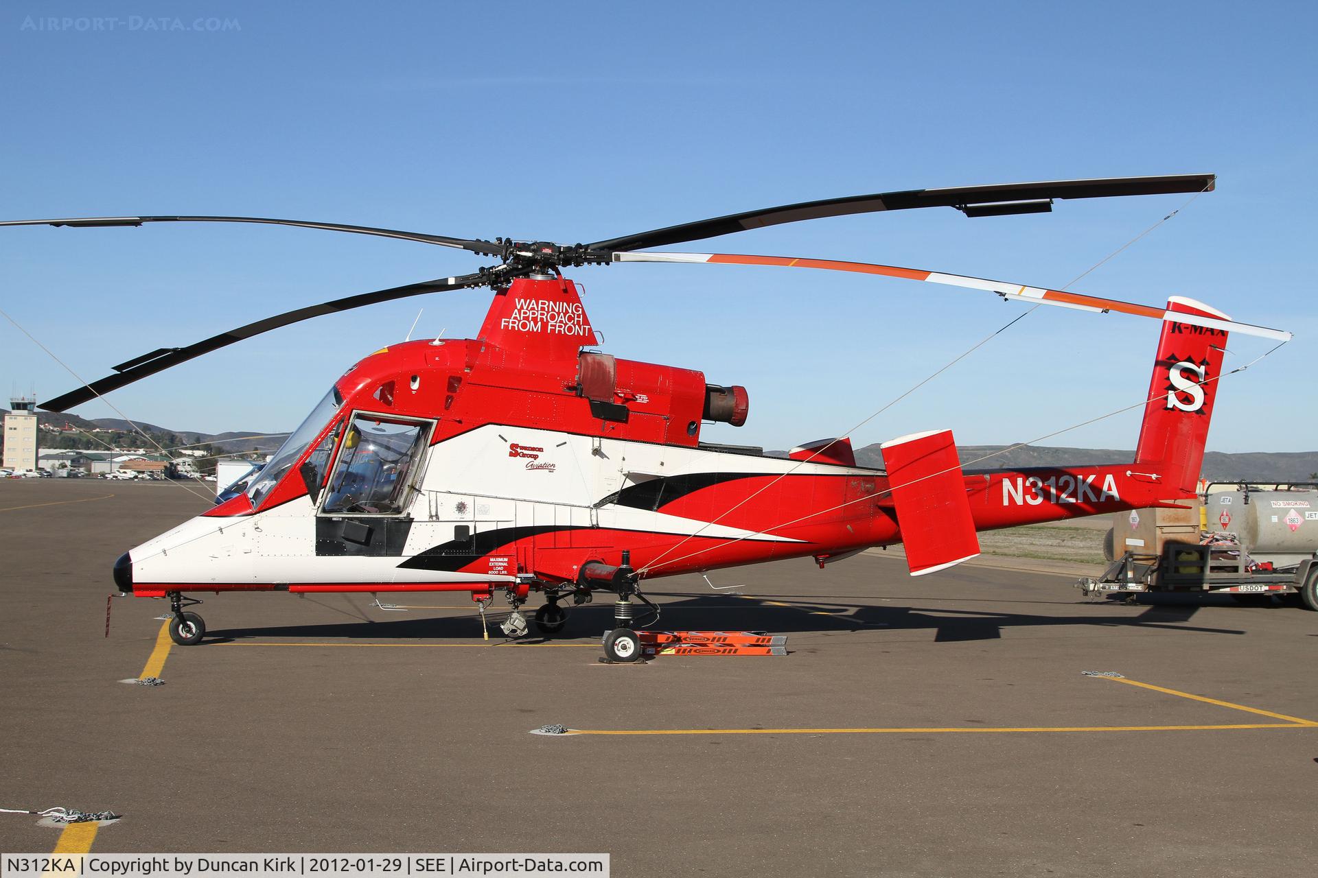 N312KA, 1997 Kaman K-1200 C/N A94-0024, Used for fire fighting