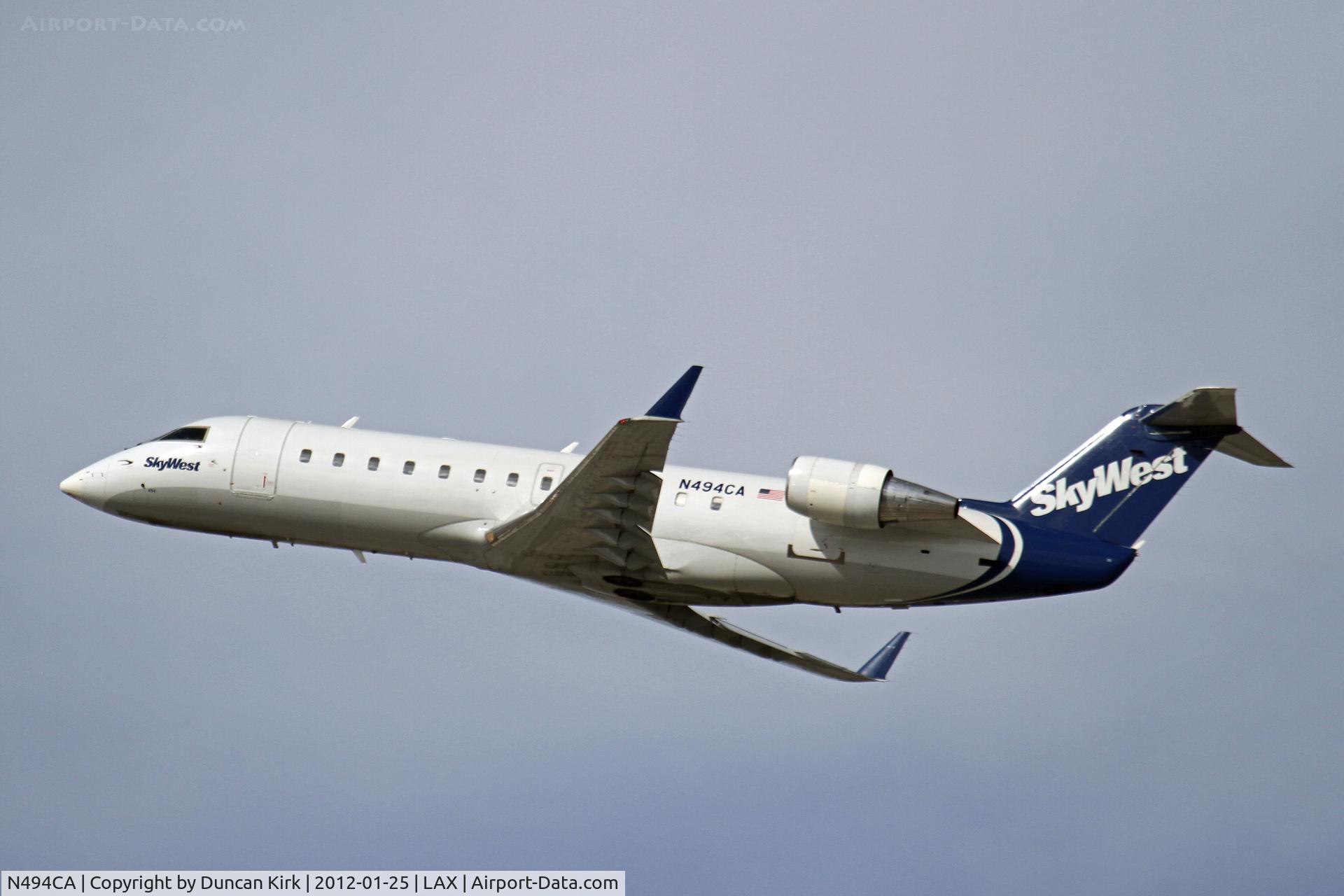 N494CA, 2003 Bombardier CRJ-200ER (CL-600-2B19) C/N 7765, Skywest CRJ