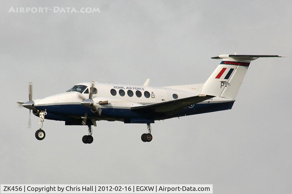 ZK456, 2003 Raytheon B200 King Air C/N BB-1837, RAF 3FTS / 45(R) Sqn based at RAF Cranwell