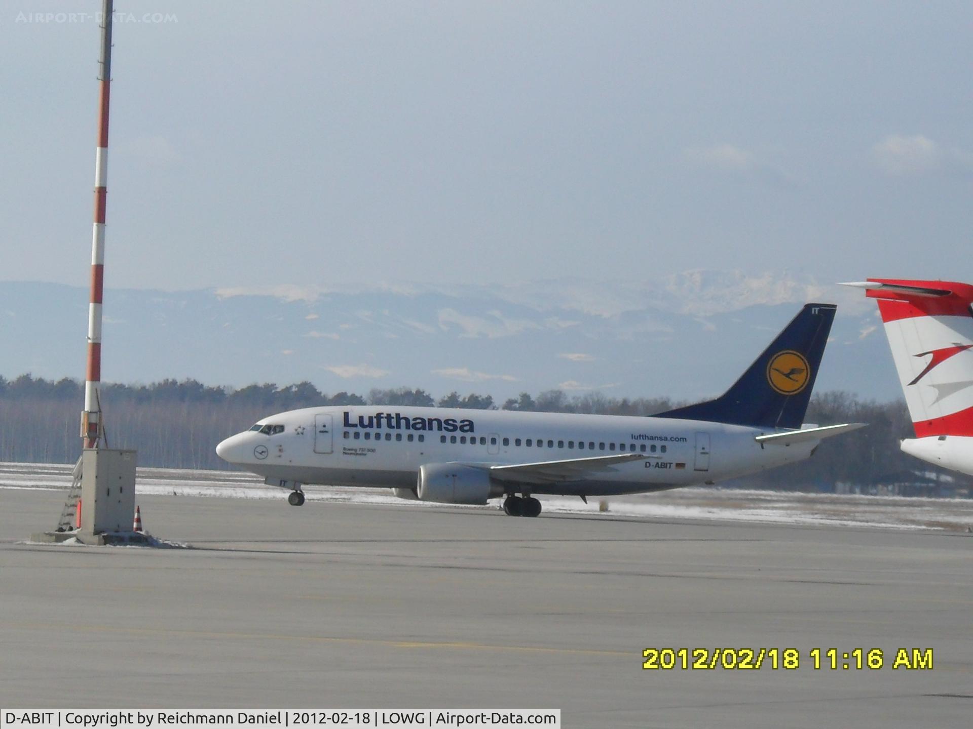 D-ABIT, 1991 Boeing 737-530 C/N 24943, The good old Bobby arriving from Frankfurt in perfect light conditions :)