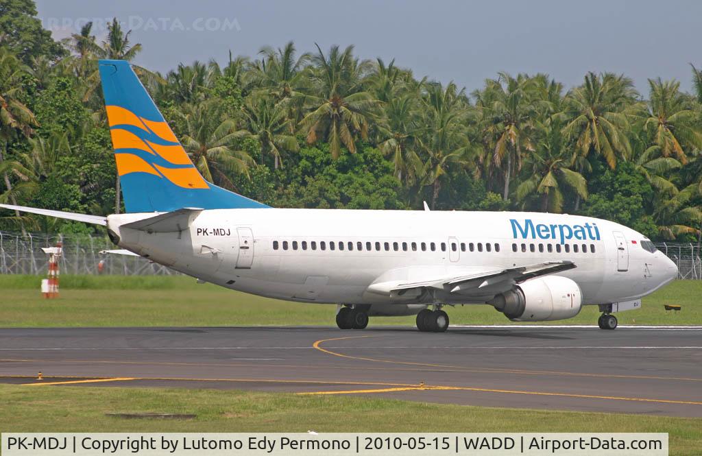 PK-MDJ, 1988 Boeing 737-301 C/N 23931, Merpati