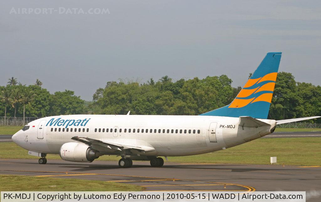 PK-MDJ, 1988 Boeing 737-301 C/N 23931, Merpati