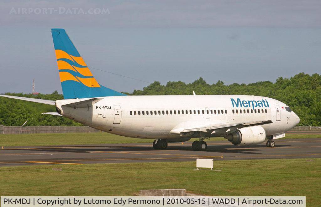 PK-MDJ, 1988 Boeing 737-301 C/N 23931, Merpati