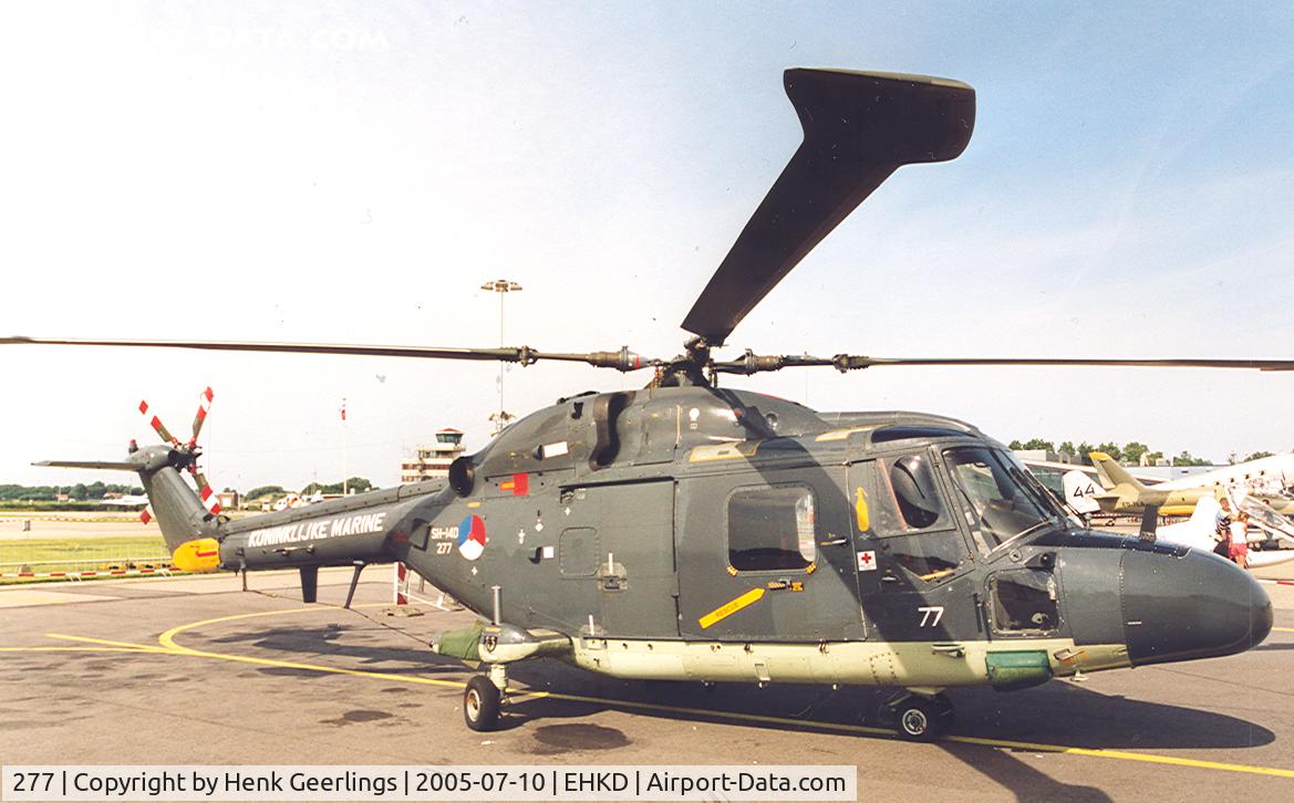 277, Westland SH-14D Lynx C/N 194, Den Helder Airport Open House 2005