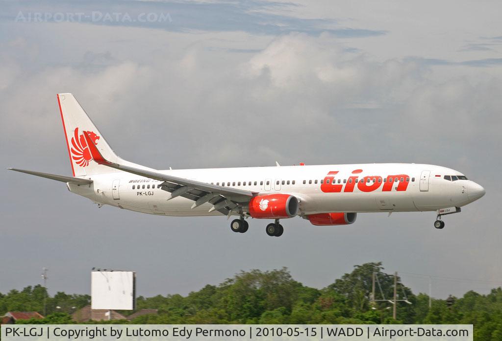 PK-LGJ, 2009 Boeing 737-9GP/ER C/N 35727, Lion Inter