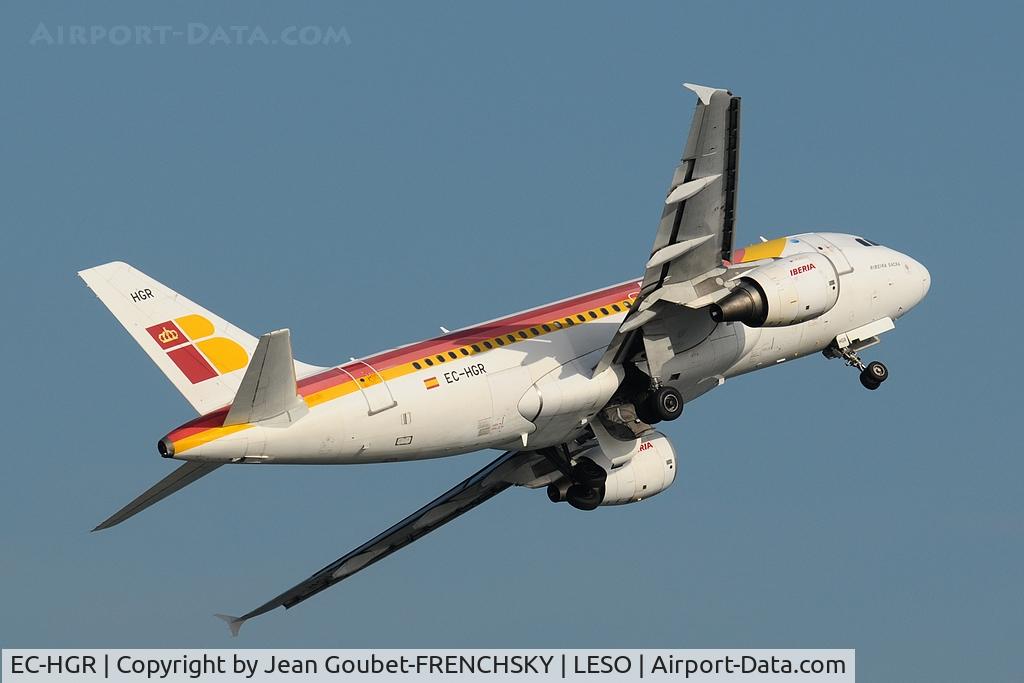 EC-HGR, 1999 Airbus A319-111 C/N 1154, to MAD