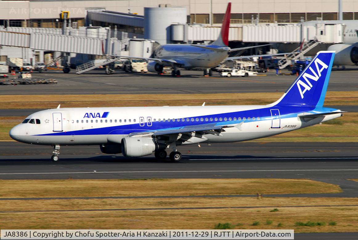 JA8386, Airbus A320-211 C/N 0170, NikonD200+TAMRON AF 200-500mm F/5-6.3 LD IF