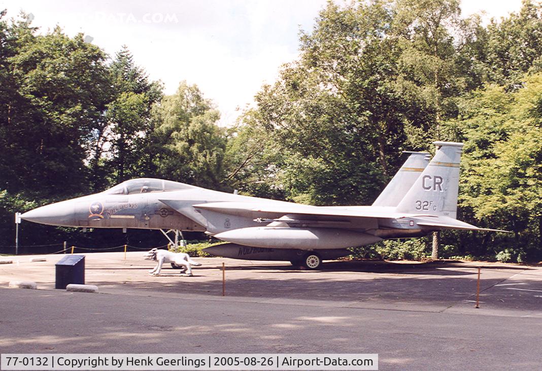 77-0132, 1977 McDonnell Douglas F-15A Eagle C/N 0420/A344, Dutch Airforce  Military Museum - Soesterberg