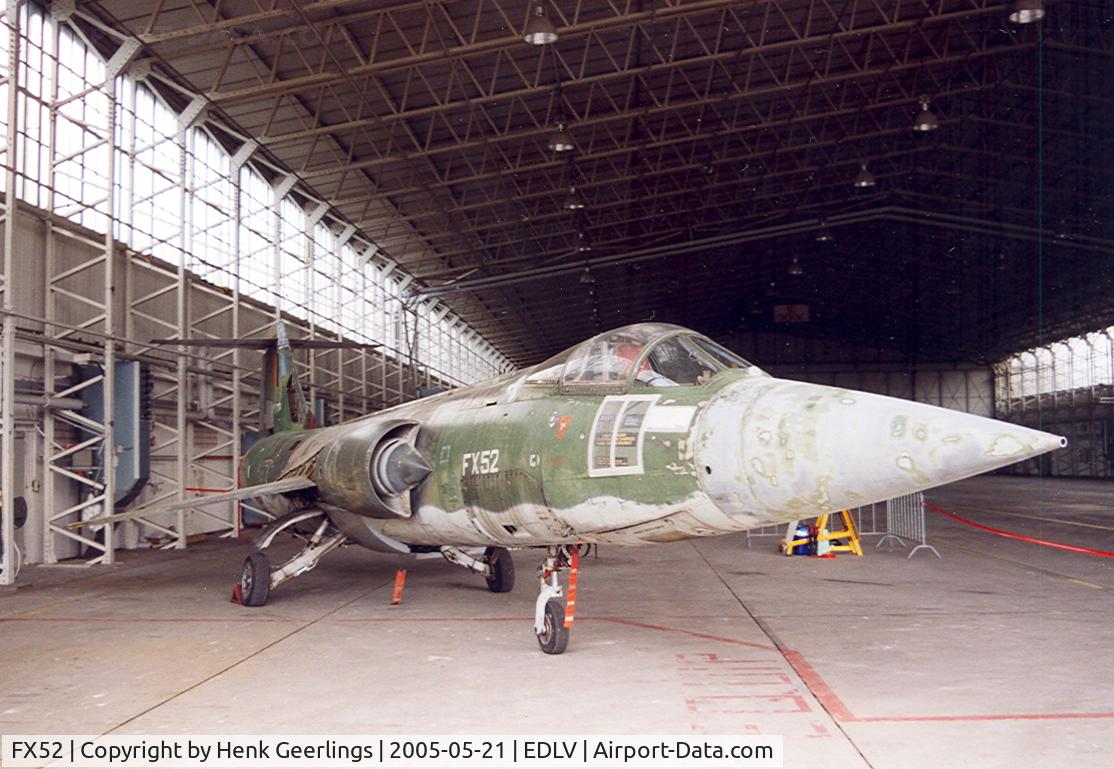 FX52, 1964 Lockheed F-104G Starfighter C/N 683-9095, Starfighter ex BAF