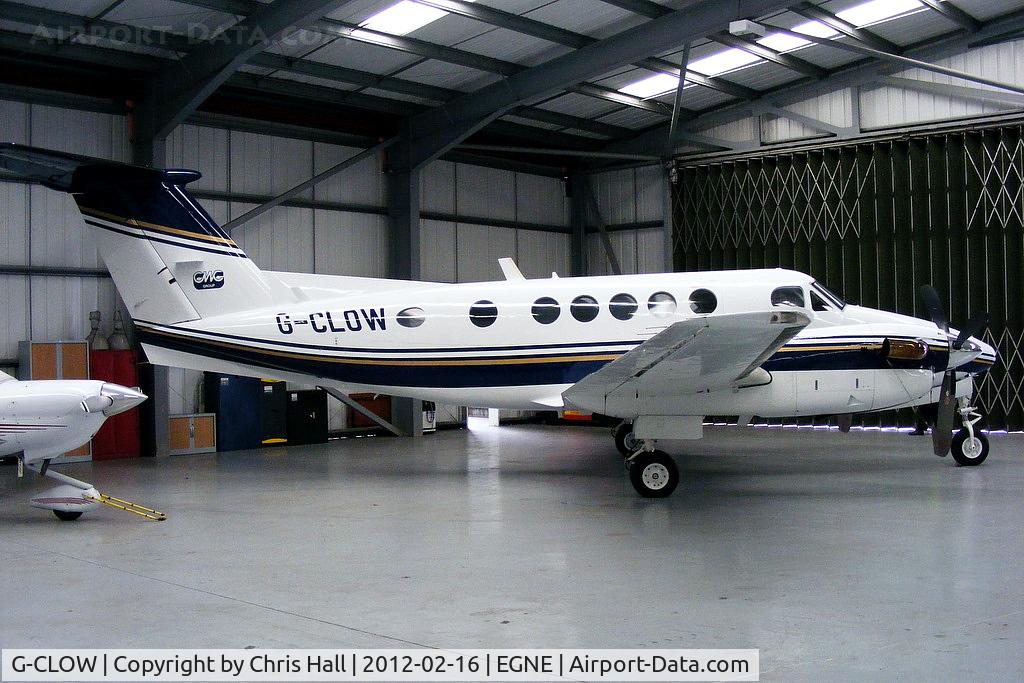 G-CLOW, 1981 Beech 200 Super King Air C/N BB-821, Clowes Estates Ltd