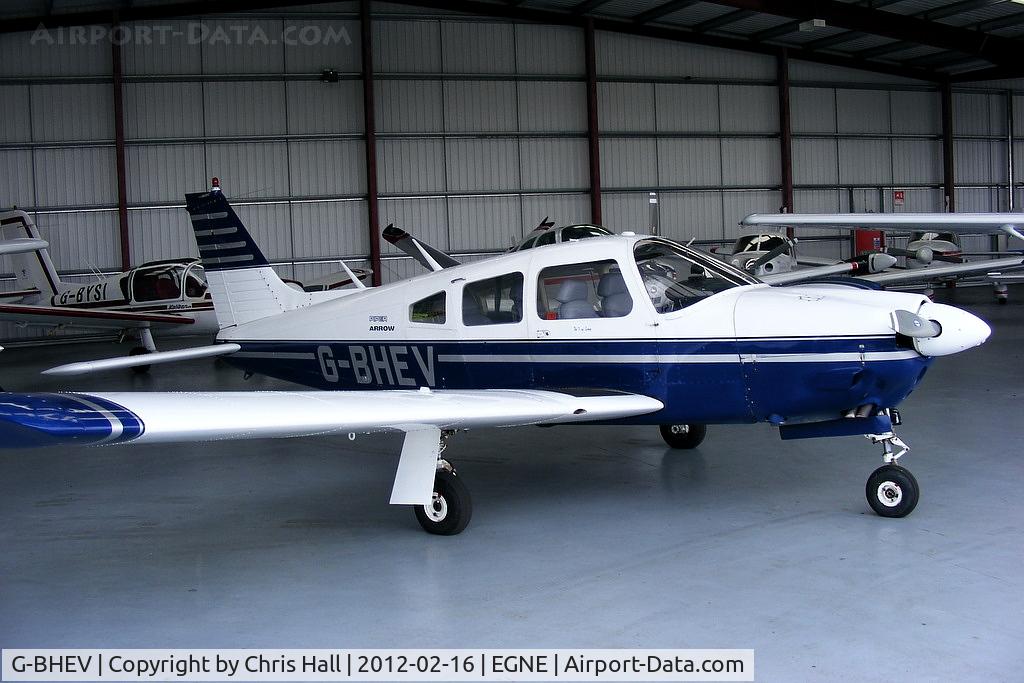G-BHEV, 1974 Piper PA-28R-200-2 Cherokee Arrow II C/N 28R-7435159, 7-UP Group