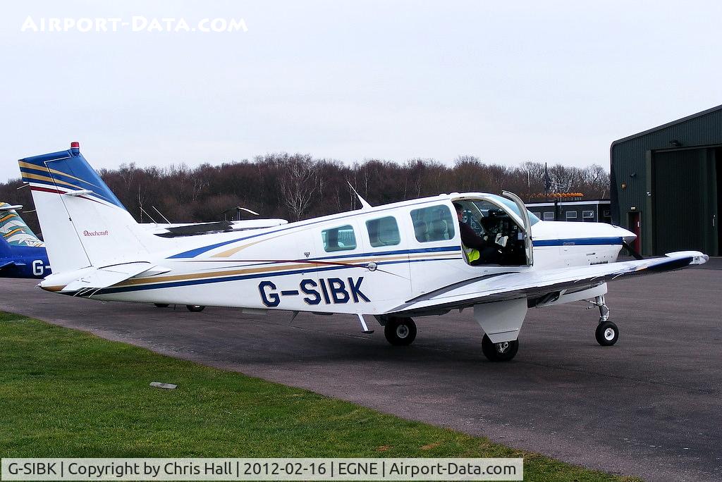 G-SIBK, 1996 Raytheon A36 Bonanza C/N E-3034, Privately owned