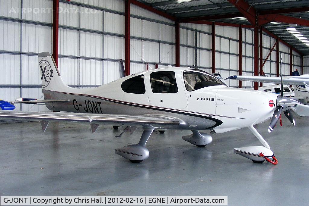 G-JONT, 2010 Cirrus SR22 G3-X C/N 3599, Privately owned
