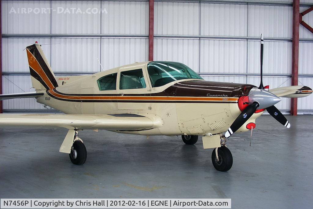 N7456P, 1961 Piper PA-24-250 Comanche C/N 24-2646, Million Air Ltd
