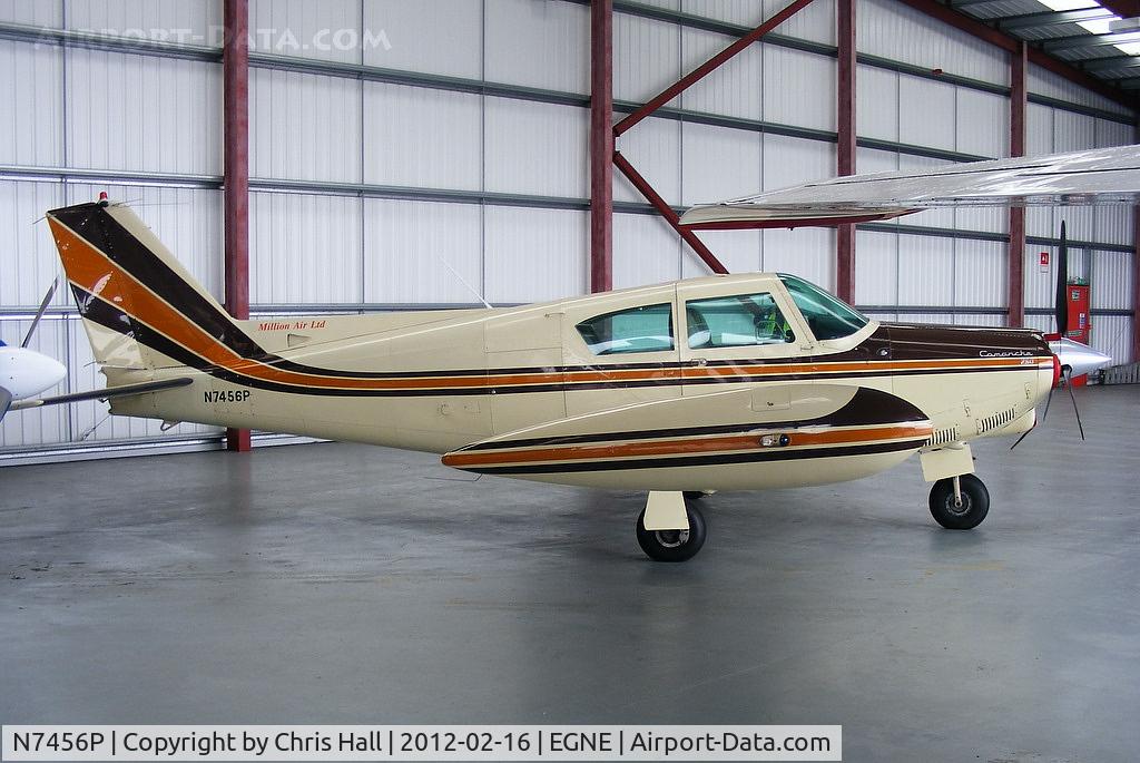 N7456P, 1961 Piper PA-24-250 Comanche C/N 24-2646, Million Air Ltd