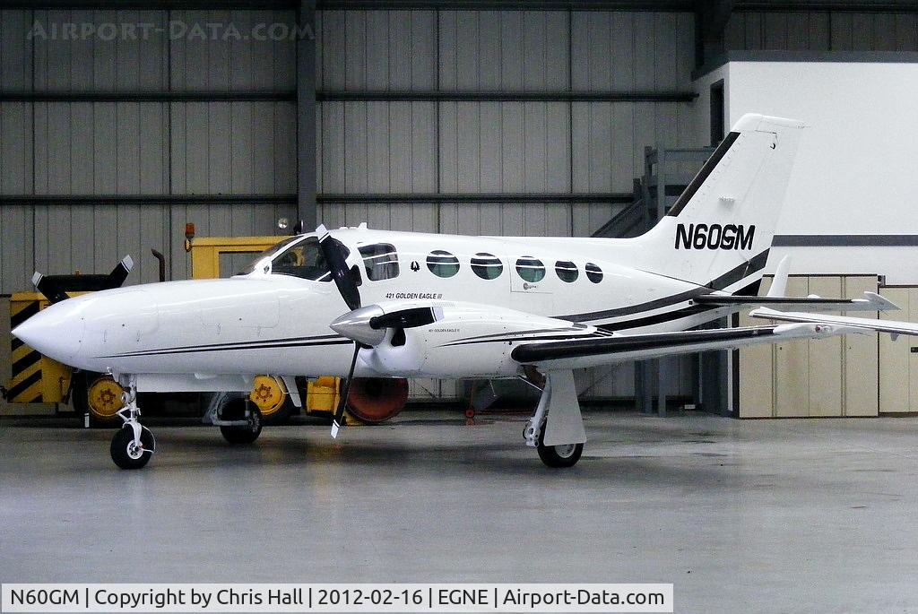 N60GM, Cessna 421C Golden Eagle C/N 421C0828, based at Gamston