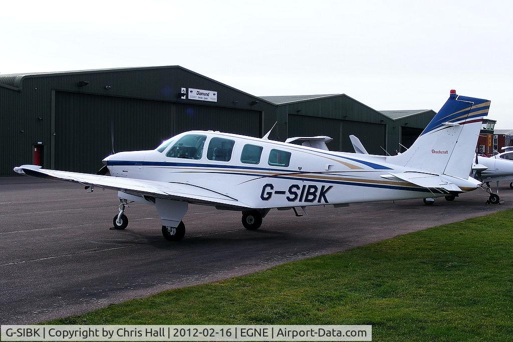 G-SIBK, 1996 Raytheon A36 Bonanza C/N E-3034, Privately owned