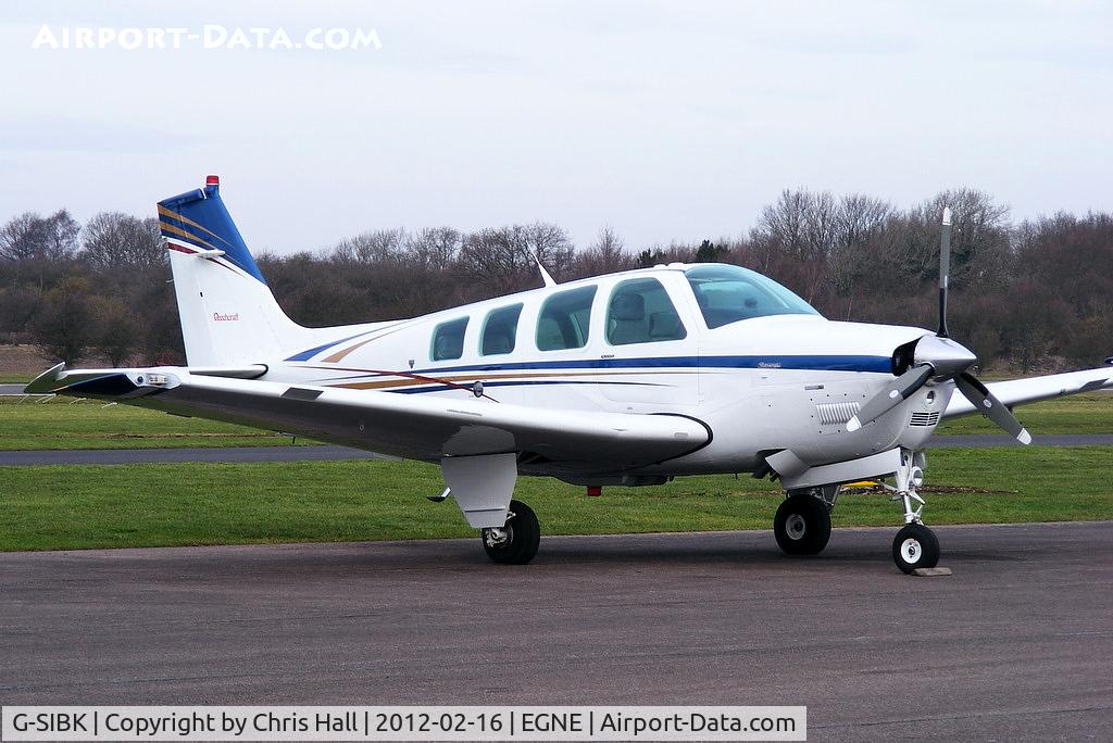 G-SIBK, 1996 Raytheon A36 Bonanza C/N E-3034, Privately owned